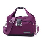 Sac � bandouli�re femme - insfity - oxford imperm�able - violet - multifonctionnel