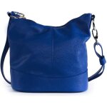 Sac � main femme en cuir - mod�le beaubourg bleu roi