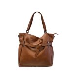 Sac � main - emma dore - simili cuir marron - port� main ou �paule - compartiments pratiques - zipp�