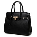 Sac � main femmes - mobigarlan - xd434q - noir - cuir pu souple vintage - fermeture � glissi�re - bandouli�re ...