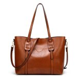 Sac � main femmes - mobigarlan - xd455q - cuir pu souple vintage - grande capacit� - imperm�able