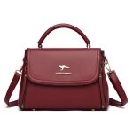 Sac � main femme mobigarlan - xh445 - sac bandouli�re grande capacit� - rouge