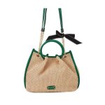 Sac a main lollipops ref 59774 vert 29 * 25 * 14 cm