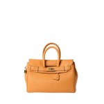 Sac a main mac douglas pyla romy cuir ref 35831 vg81 safran xs 345 * 25 * 125 cm