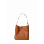 Sac � main mac douglas rhodes couronne m - marron - cuir lisse - 27x26x14cm