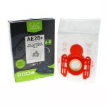Sac microfibre adaptable par 4 heae28 + pour aspirateur aventure aeg bluesky bsk dirt devil electrolux ...
