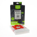 Sacs microfibres adaptable par 4 hebs52 + pour aspirateur dino ultra moveon mini sphera 1800w noir bosch ...