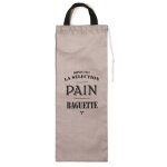Sac � pain bistrot taupe / noir