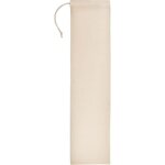 Sac � pain - kimood - ki0265 - 100% coton - beige - dimensions 62x15 cm