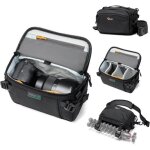 Sac photo bandouli�re - lowepro - protactic lite slx 110 aw iii - tissu recycl� - housse anti - pluie ...