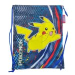 Sac piscine - pokemon - team pikachu - 43 cm - toile impermable - mixte - enfant