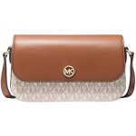 Sac pochette - michael kors - jet set travel - cuir - marron - zippe