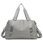 Sac polochon de voyage sac de sport fourre - tout sac de nuit  bandoulire pour femme avec pochette ...