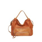 Sac porte epaule mocca en cuir ref 57869 b cognac 33 * 26 * 13 Sac porte epaule mocca en cuir ref 57869 b cognac 33 * 26 * 13