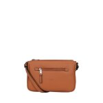 Sac porte travers hexagona ref 64975 caramel 26 * 17 * 5 cm