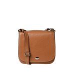 Sac port travers mac douglas knox cuir ref 45910 91 chatain 23 * 22 * 8