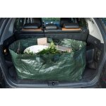 Sac poubelle de jardin rectangulaire 225 l vert - nature