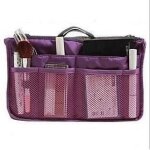 Organisateur de sac - fun daisy - grand sac � main - couleur violet - l�ger 90g - plusieurs compartiments ...