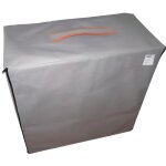 Sac de rangement pour matelas dappoint pliable multi - usages pour matelas 195x65x10cm - gris)