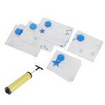 Sac de rangement sous vide - omabeta - ensemble de 5 pi�ces - r�utilisable - �tanche - l�ger