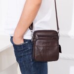 Sac sacoche bandoulire homme cuir vritable petit sac  bandoulire sacs de messager vintage sacoche ...