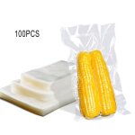 Sac sous vide alimentaire 100 pices 15x20cm