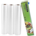 Sac sous vide alimentairerouleaux de mise sous vide avec 1 bo�te de coupe pour machine sous vide kitchenboss ...
