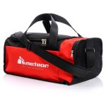 Sac de sport fitness 20 l - meteor - nepr - rouge / noir - multisport