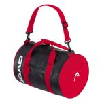 Sac de sport - head - barril - noir et rouge - dimensions: l35 x h24 x p24cm - multisport