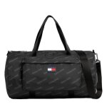Sac de sport noir homme tommy hilfiger logo print duf