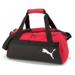 Puma sac de sport noir rouge pour femme et homme - teamgoal 23 teambag s puma red - puma black 90128