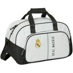 Sac de sport - safta - real madrid 24 / 25 - blanc - enfant - bandoulire