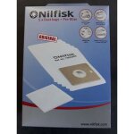 Sac en tissus - nilfisk - 78602600 - 5 sacs microfibre - compatible avec aspirateurs - mixte