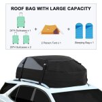 Sac de toit voiture - tooluck - 425l - coffre toit pliable - 900d tissu doxford et pvc - convient avec ... Sac de toit voiture - tooluck - 425l - coffre toit pliable - 900d tissu doxford et pvc - convient avec ...