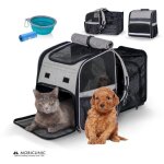 Sac de transport pour chat chien mobiclinic tula extensible pliable max. 75 kg sac � dos pour animaux ...