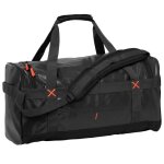 Sac de transport - helly hansen - duffel 90l - imperm�able - noir - dos
