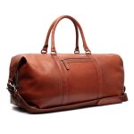 Sac de voyage cabine - the chesterfield brand - cavoli cuir 55cm cognac - format 48h - d�perlant