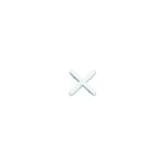 Croisillons 2mm - rubi - 02901 - blanc - 300 pièces - haute qualité Croisillons 2mm - rubi - 02901 - blanc - 300 pièces - haute qualité