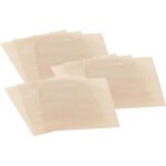 Sachets antiadhsifs rutilisables - rosenstein & sohne - xl - 9 sachets - beige - 18 x 16 cm