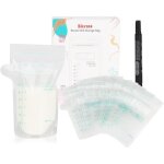 Sachets de conservation lait maternel 60 pices 200ml sachet conservation lait maternelle pr - strilissdoub ...