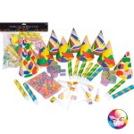 Sachet de cotillons - widmann - 50 �l�ments - couleurs chatoyantes