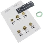 Sachet injecteurs gicleurs gaz butane / propane dorigine four cuisinire 4431910048 beko listo
