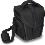 Sacoche pour appareil photo - pedea - essex - taille l - protection pluie - noir / bleu Sacoche pour appareil photo - pedea - essex - taille l - protection pluie - noir / bleu