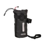Sacoche de guidon v�lo - zefal - adventure - noir - 11 l - bandes r�fl�chissantes