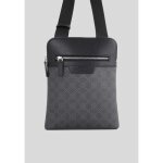 Sacoche - kaporal - porto - noir - bandouli�re r�glable - 2 poches zipp�es