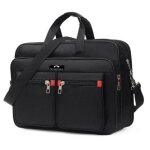 Sacoche pour ordinateur portable mtowsuc 15 pouces impermable tissu oxford noir