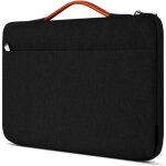 Sacoche de protection - apple - macbook air 13. 3 - noir - orange - dimensions 38x27 cm - mixte