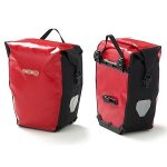 Sacoches de vlo ortlieb back roller city rouge - noir (2 sacoches) - pour cyclistes urbains