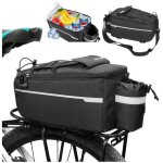 Sacoche de v�lo pour porte - bagages arri�re de bicyclette pour cyclisme vtt sport voyage mtowsuc noir ...