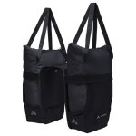 Sacoche de v�lo - vaude - twinshopper - noir - 42 cm - pour cyclotouristes